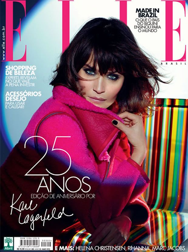 Capa de Revista - Elle Brasil - Dezembro 2011 - Lea T.